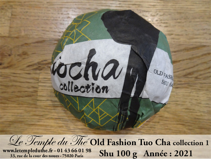 Tuo Cha de Puerh fermenté (shu cha) 2021 Old Fashion collection 1