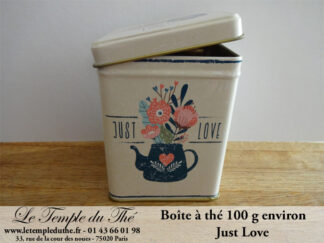 Boîte à thé 100 g Just Love
