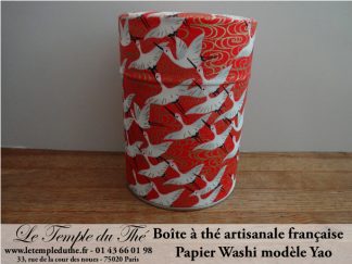 Boîte à thé artisanale française