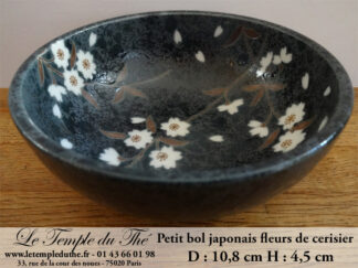 Petit bol à thé japonais fleurs de cerisier