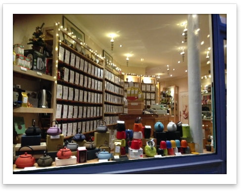 Boutique Meilleurs thés de Paris