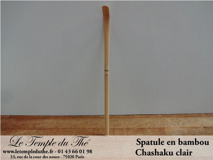 Chashaku clair spatule en bambou pour Matcha cérémonie – Image 2