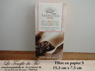 Filtres à thé papier filtre à thé S