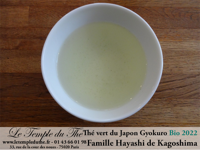 Thé vert du Japon Gyokuro BIO petits producteurs 2025 prix pour 50 g – Image 3