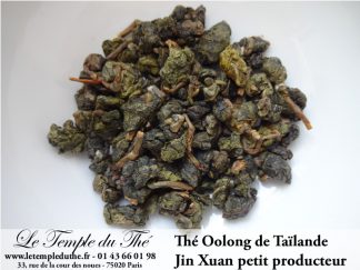 Thé Wulong (Oolong) de Thaïlande JIN XUAN petits producteurs printemps 2025