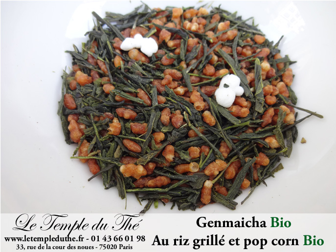 Genmaicha Bio thé vert du Japon Bio de Kagoshima Genmaicha Bio thé vert du Japon Bio de Kagoshima