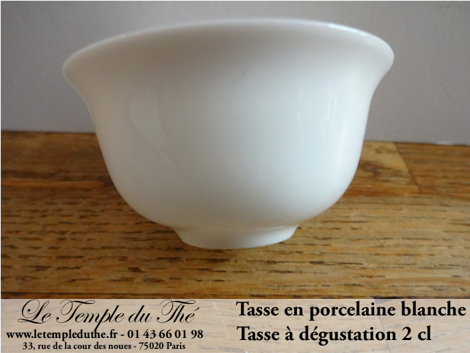 Tasse de dégustation en porcelaine 2 cl – Image 2