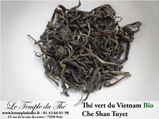 Thé vert du Vietnam BIO Che Shan Tuyet printemps 2025