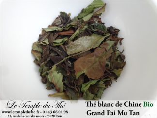 Thé blanc Paï Mu Tan BIO Printemps