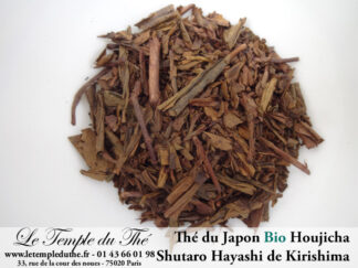 Thé du Japon de Kirishima Houjicha thé grillé BIO petits producteurs