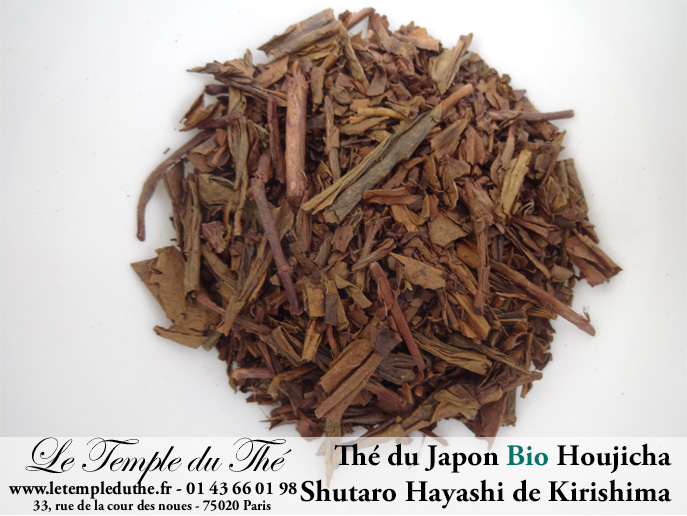 Thé du Japon de Kirishima Houjicha thé grillé BIO petits producteurs