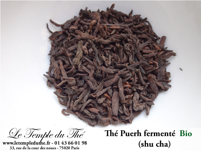 Thé noir Puerh BIO