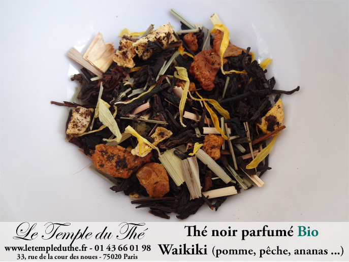 Thé noir BIO de Chine aromatisé Waikiki – Image 3