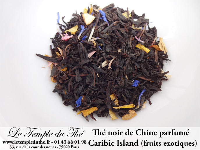 Thé noir de Chine Parfumé Caribic Island Thé noir de Chine Parfumé Caribic Island