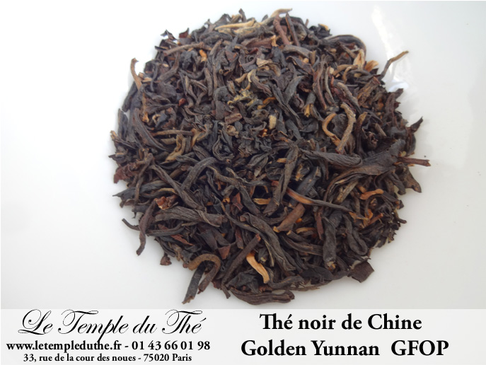 Thé noir de Chine Golden Yunnan GFOP Thé noir de Chine Golden Yunnan GFOP