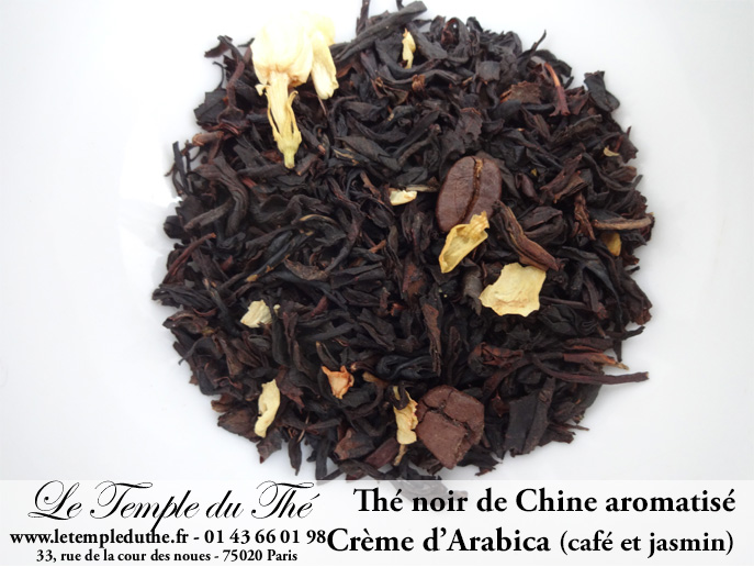 Thé noir aromatisé Crème d'Arabica – Image 2