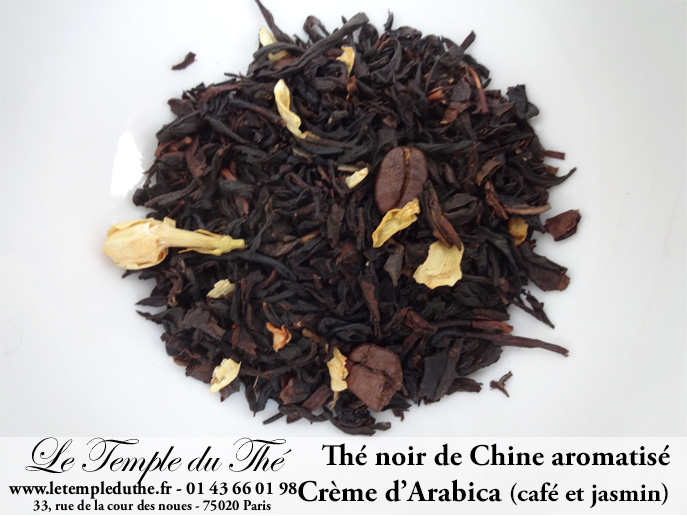 Thé noir aromatisé Crème d'Arabica – Image 3