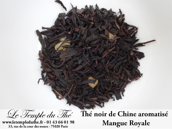 Thé noir aromatisé Mangue Royale – Image 2