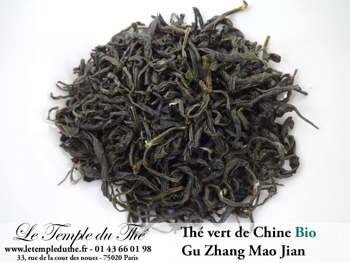 Thé vert de Chine Gu Zhang Mao Jian BIO 2025 Thé vert de Chine Gu Zhang Mao Jian BIO 2025