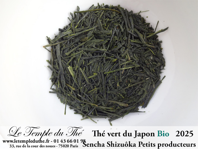 Thé du Japon Sencha Shizuôka printemps 2025 Thé du Japon Sencha Shizuôka printemps 2025