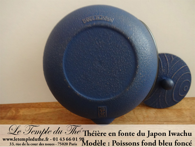 Théière en fonte du Japon Iwachu poissons – Image 5