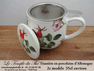 TISANIERES EN PORCELAINE D'ALLEMAGNE, DE CHINE ET DU JAPON ET THEIERES DE CHINE